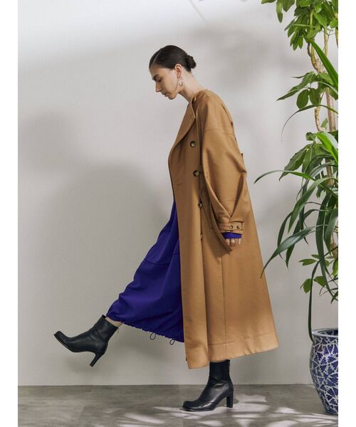 UN3D.（アンスリード）の「コクーントレンチコート（トレンチコート