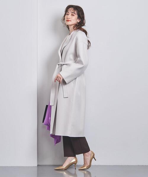 UNITED ARROWS（ユナイテッドアローズ）の「ダブルフェイス ノーカラー