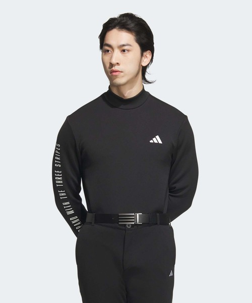 セール】ワーディング モックネック 長袖シャツ【adidas Golf