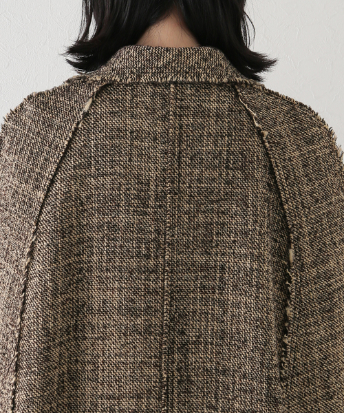 plage（プラージュ）の「【GIRL】ツィードケープジャケット（その他