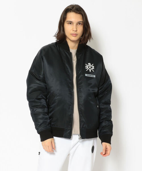 SY32 by SWEET YEARS MA-1 フライトジャケット 黒 L SY32 by SWEET