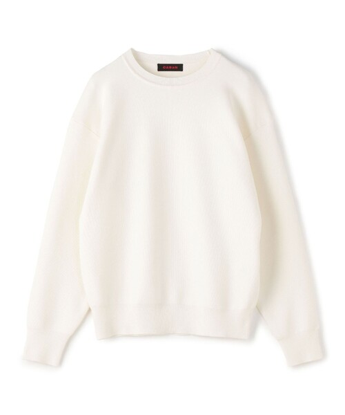 caban（キャバン）の「□CABaN コットンカシミヤ クルーネックプル