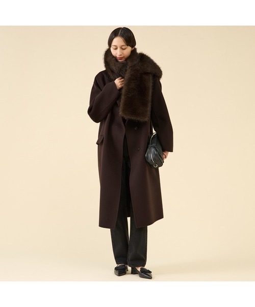 追加》フェイクファーストール（ストール/ショール）｜martinique