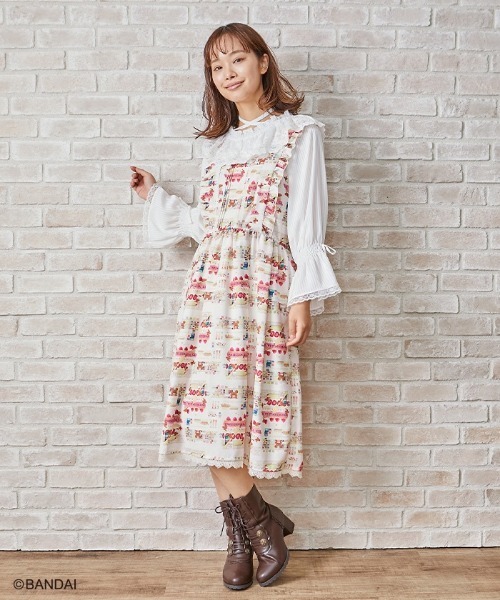 axes femme（アクシーズファム）の「くまのがっこう／エプロン