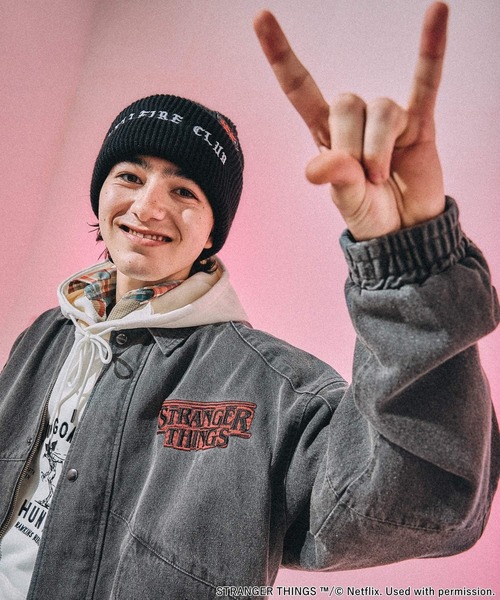 niko and（ニコアンド）の「【STRANGER THINGS】コラボデニム