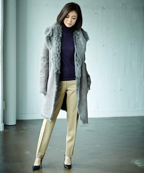 JOSEPH（ジョセフ）の「ムートンコート TOSCANA ANAIS（ムートンコート