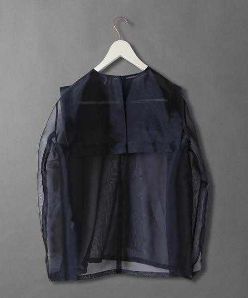 6（ロク）の「＜6(ROKU)＞ORGANDY SAILOR PULLOVER/トップス（その他