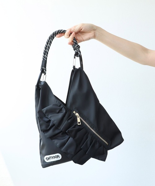 RISLEY×OUTDOOR PRODUCTS】miniトライアングルフリルバッグ（トート