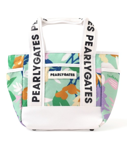 PEARLY GATES どうしちゃったPG 総柄 カートバッグ PEARLY GATES