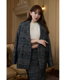 Her lip to（ハーリップトゥー）の「Hemingway Check Tweed Jacket