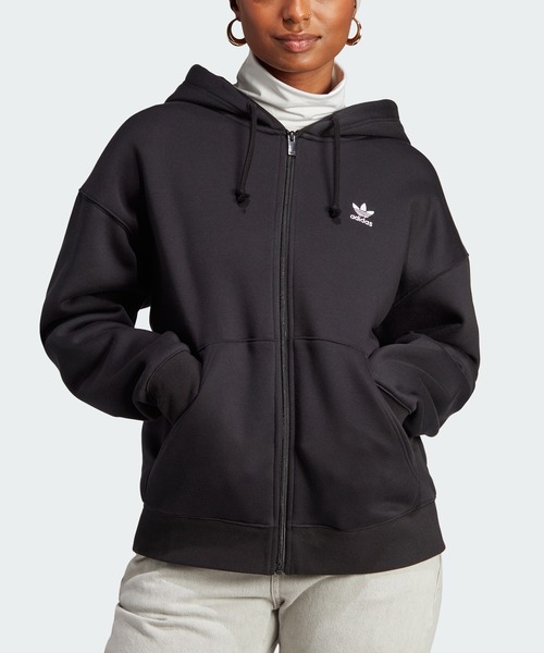 adidas（アディダス）の「エッセンシャルズ フルジップパーカー