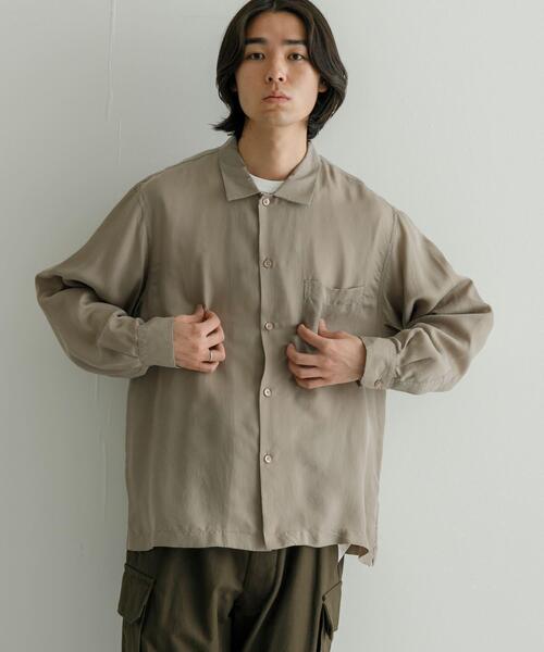 セール】CUPRO FIBRIL BOX SHIRTS（シャツ/ブラウス）｜URBAN RESEARCH