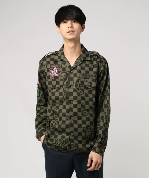 HYSTERIC GLAMOUR（ヒステリックグラマー）の「ワッペン付 ミリタリー