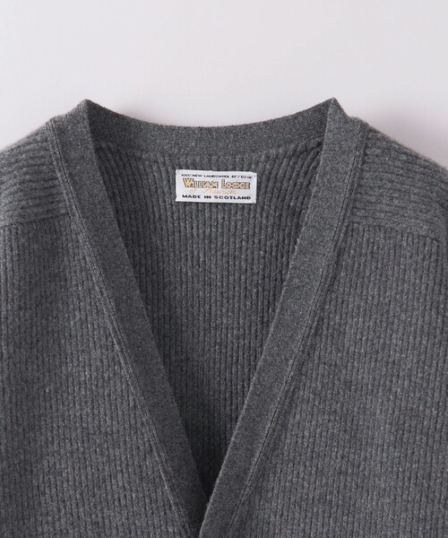 WILLIAM LOCKIE × Steven Alan ウールカーディガン スティーブンアラン