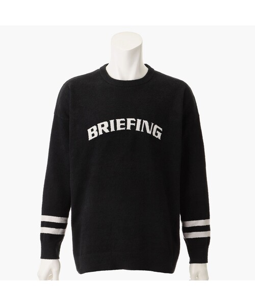BRIEFING GOLF／ブリーフィングゴルフ】 LW RELAXED KNIT CREWNECK