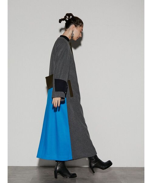 UN3D.（アンスリード）の「ノーカラーマキシウールコート（その他