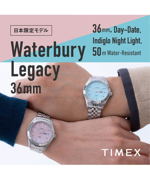 TIMEX/タイメックス】Waterbury Legacy 36mm スカイブルー【 ウォッチ