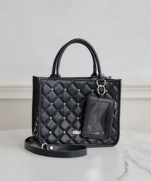 カードケース付きビジューバッグ（ショルダーバッグ）｜Miridy