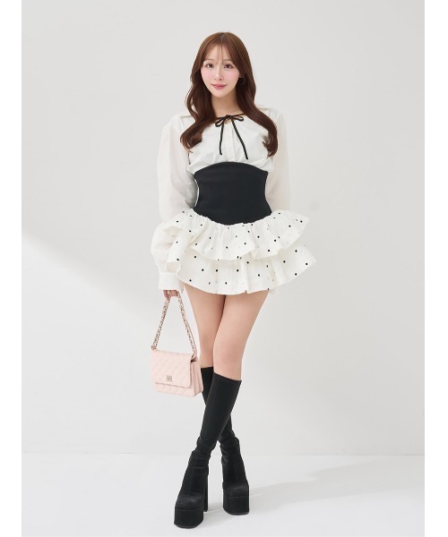 ボリュームフレアセットアップ（ワンピース）｜Darich（ダーリッチ）の