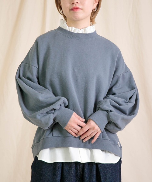 Brocante / ブロカント] ヴィンテージ裏毛 モンシェットトレーナー