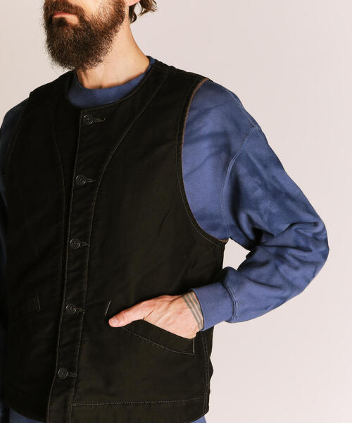 セール】Schott/ショット/CIVILIAN DECK VEST/シビリアン デッキベスト