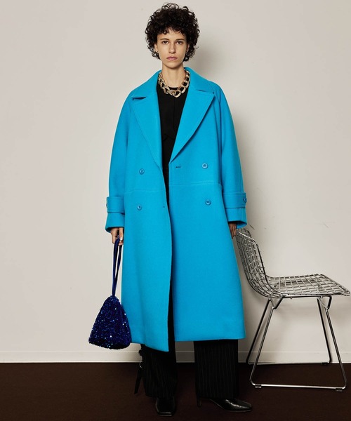 Super140 Melton Over Coat/スーパー140メルトンオーバーコート