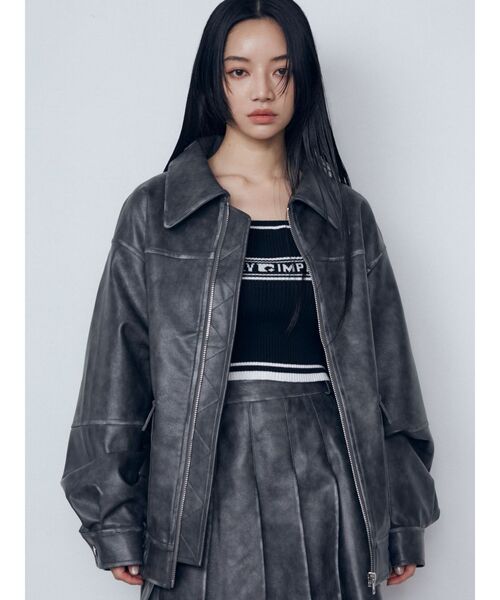 EMODA（エモダ）の「ヴィンテージライクオーバーブルゾン（ブルゾン