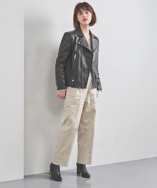 UNITED ARROWS（ユナイテッドアローズ）の「UWFM レザー ライダース