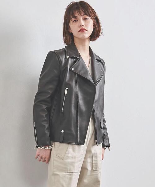 UNITED ARROWS（ユナイテッドアローズ）の「UWFM レザー ライダース