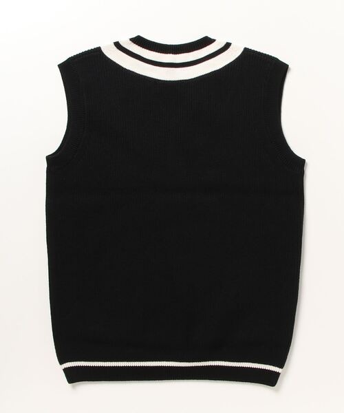 FRED PERRY（フレッドペリー）の「Striped Trim V-Neck Tank（ベスト