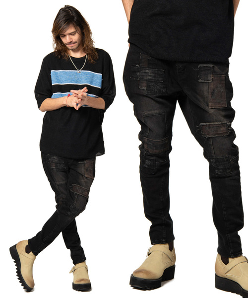 glamb（グラム）の「Unplugged rib denim / アンプラグドリブデニム