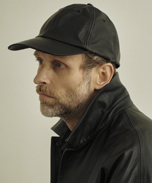 yoko sakamoto（ヨーコサカモト）の「【YOKO SAKAMOTO】 LEATHER CAP