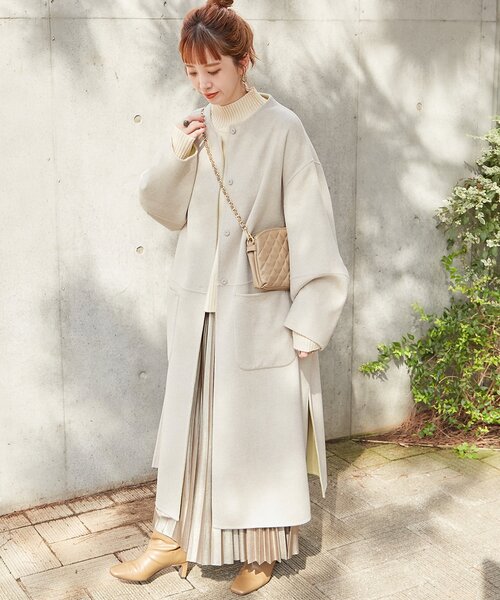 追加》S120ブレンドリバーシブルコート（ノーカラーコート）｜B.C