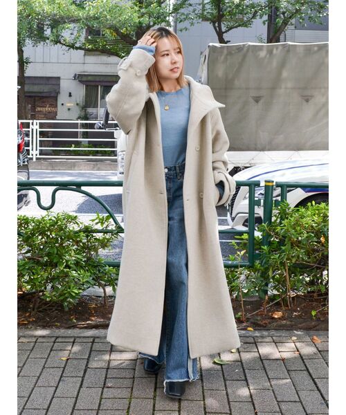Ungrid（アングリッド）の「スタンドカラールーズコート（その他