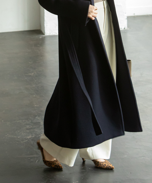 Noble（ノーブル）の「ダブルビーバービッグカラーコート（その他