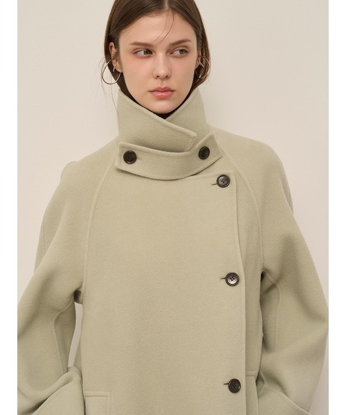 セール】【HIGH QUALITY】バルマカンリバーコート（チェスターコート