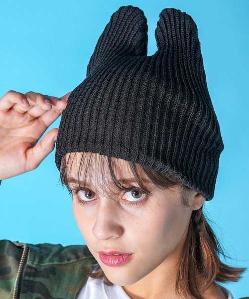 セール】an meets zakka うさぎ耳ニットキャップ / ニットキャップ