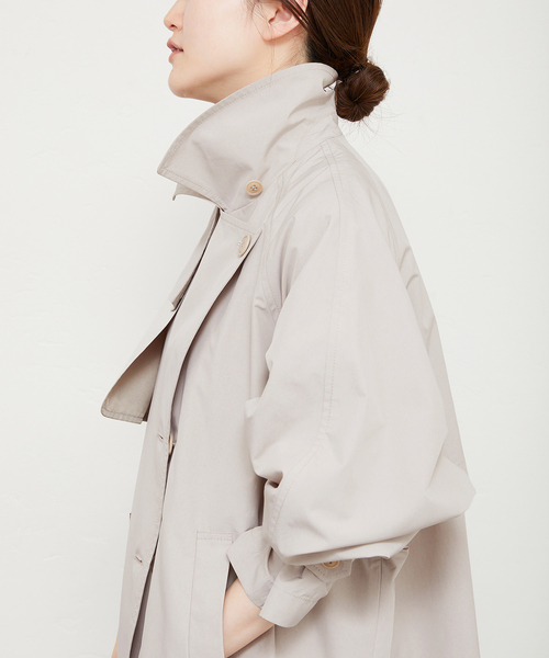 IENA（イエナ）の「PE/ポプリンオーバートレンチコート（トレンチ
