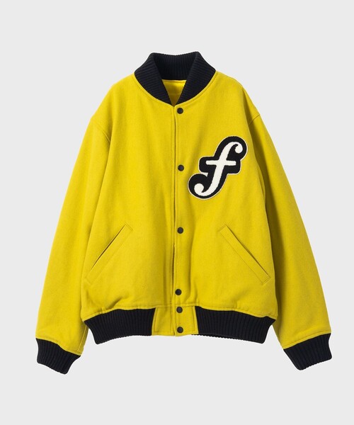 FAF/フェイクアズフラワーズ】Wool Stadium Jacket
