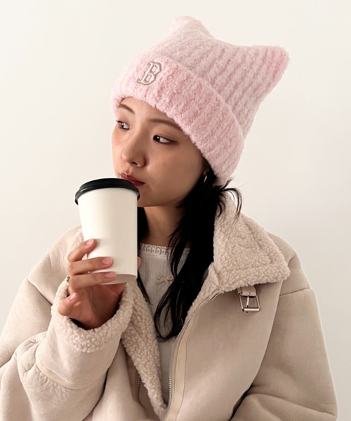 日本未発売/WEB限定】MLB KOREA(エムエルビーコリア)/猫耳 ねこ耳