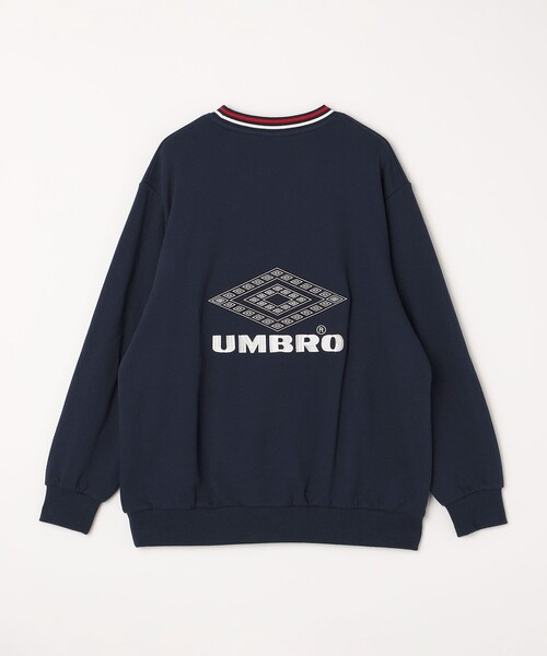 セール】【SHIPS any別注】UMBRO: 90s ロゴ サッカー スウェット