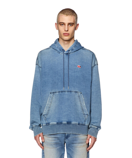 DIESEL（ディーゼル）の「メンズ トラックデニム スウェット デニム