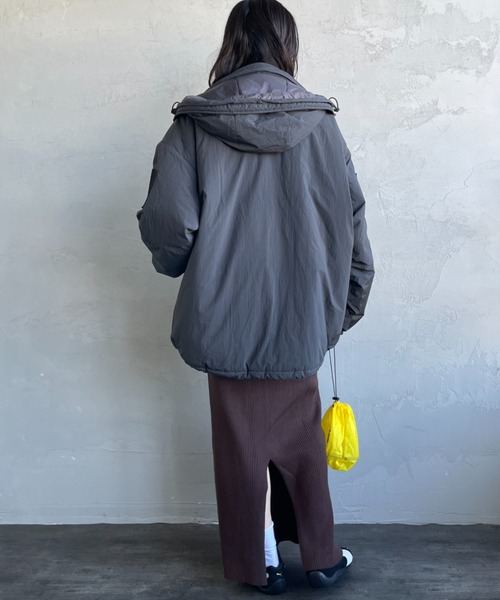 WILD THINGS/ワイルドシングス] ショート モンスターパーカー（ダウン