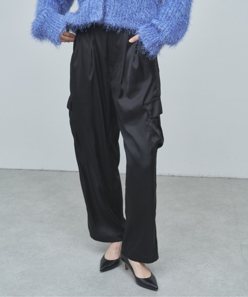 GALLARDAGALANTE（ガリャルダガランテ）の「サテンカーゴパンツ