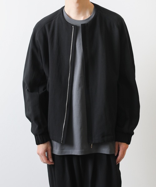 ATTACHMENT（アタッチメント）の「強撚LI/Cドビーギャバノーカラー