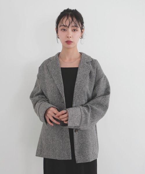 サマーツイードテーラードジャケット（テーラードジャケット）｜LIAN