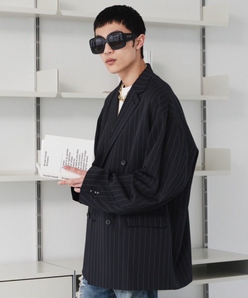 soerte（ソエルテ）の「Oversized double-breasted jacket/オーバー