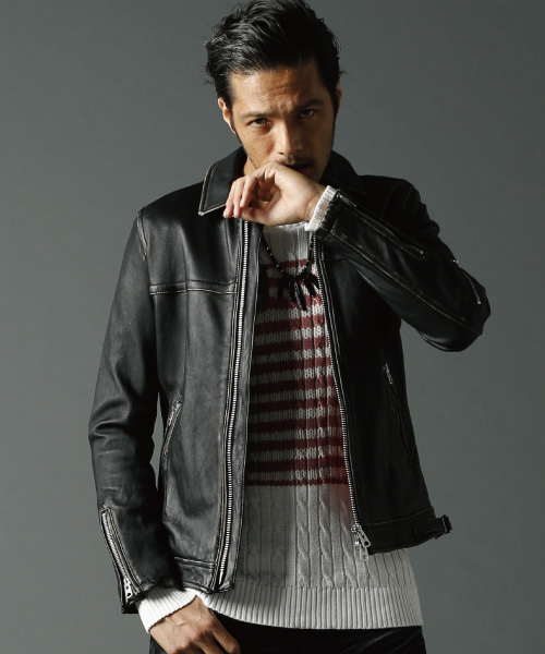 ジャックローズ レザージャケット JACROSE VINTAGEライダーズレザー