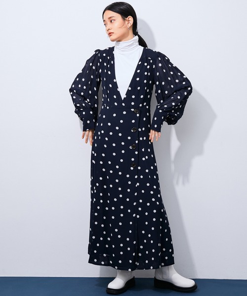 GANNI（ガニー）の「【GANNI】Printed Georgette One Piece