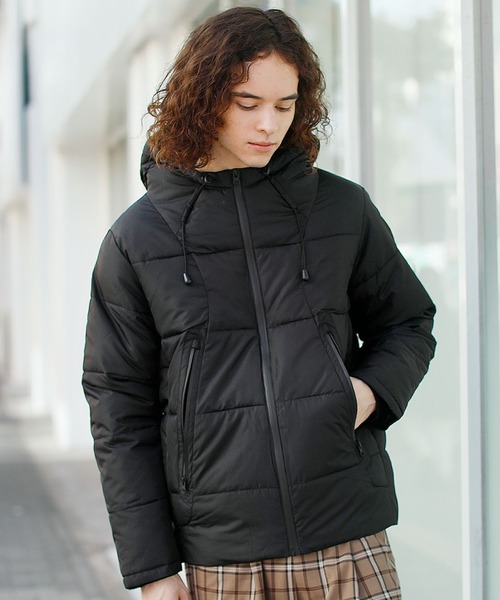 セール】アウター メンズ 冬 中綿 ジャケット ボリュームネック